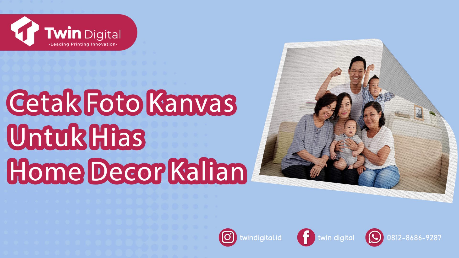 Cetak Foto Kanvas Jakarta dengan Harga Paling Murah, Cuma 5K!