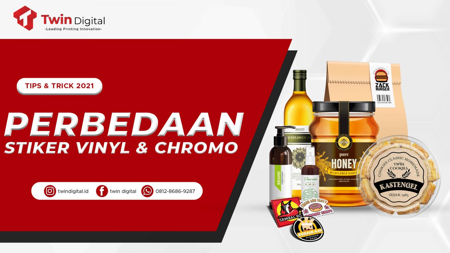 3 Perbedaan Stiker Chromo Dan Vinyl - Twindigital.co.id