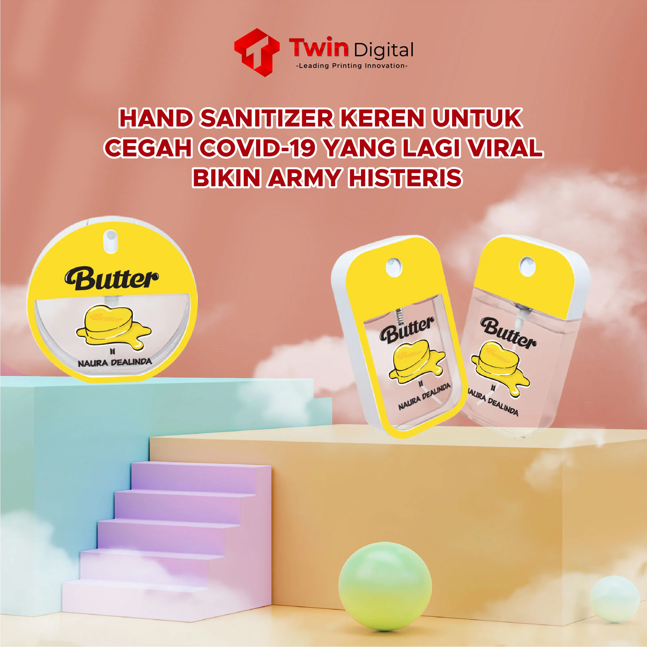 Hand Sanitizer Custom BTS yang Lagi Viral, Bikin Army Histeris!