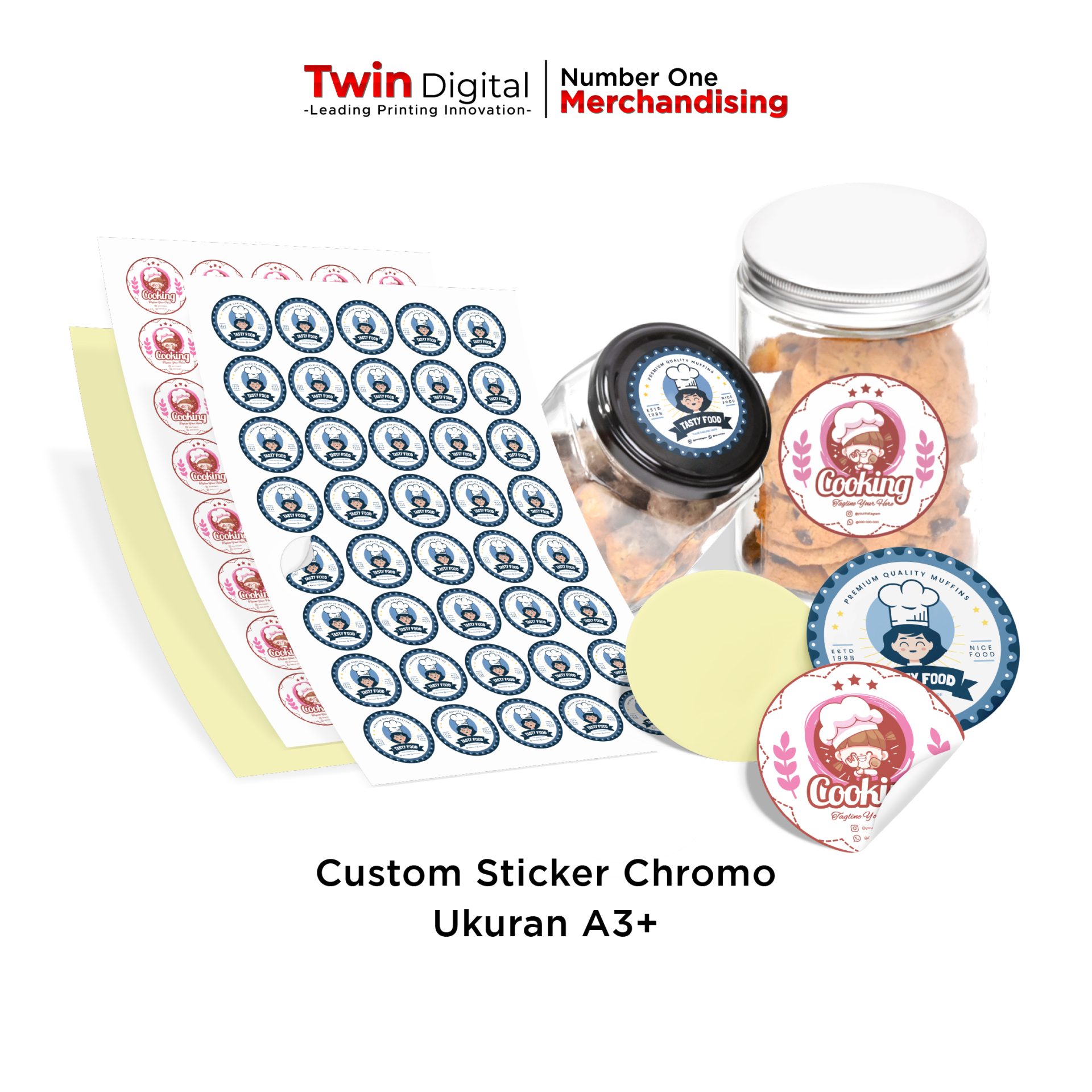 Sticker Chromo A3+