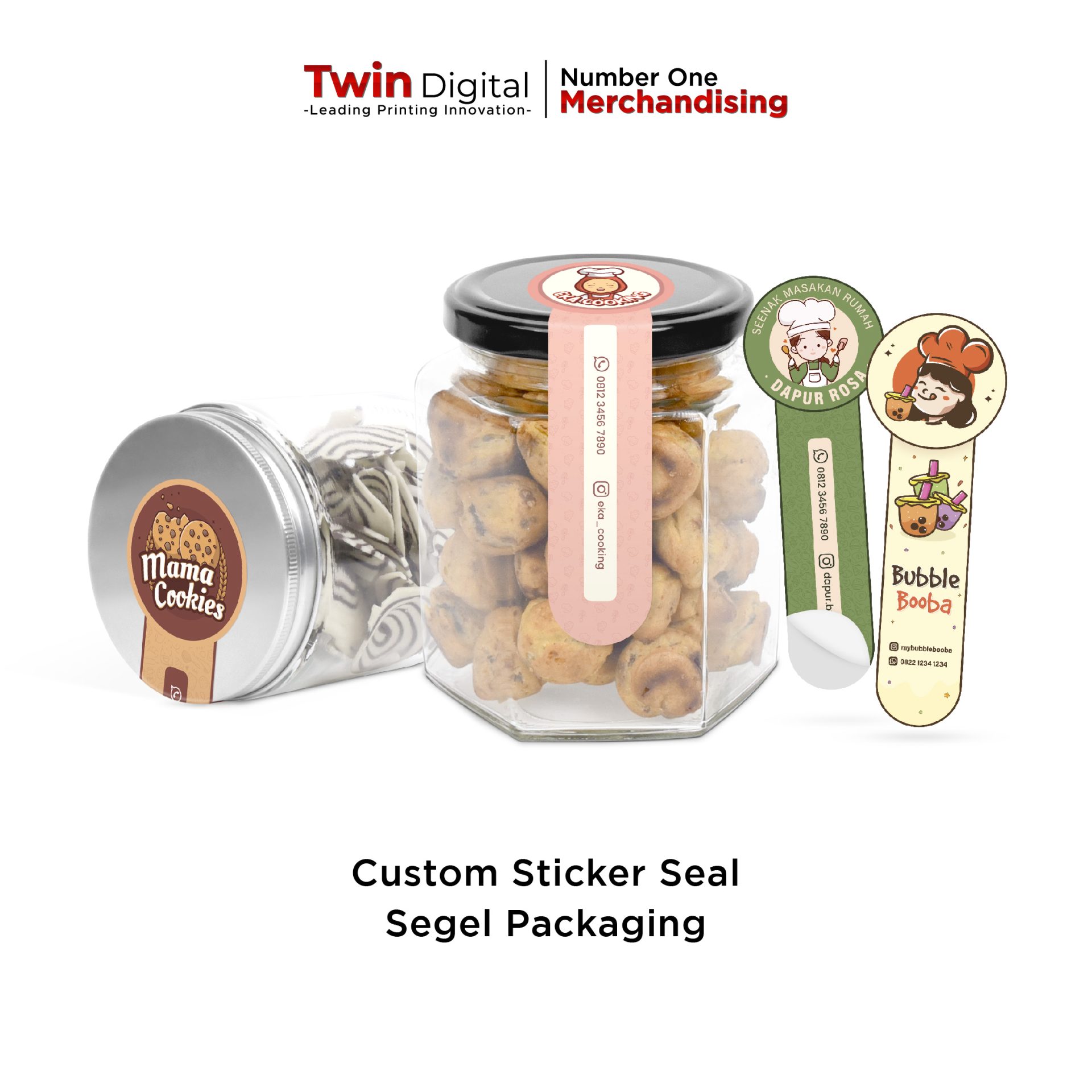 Sticker Seal Segel Packaging