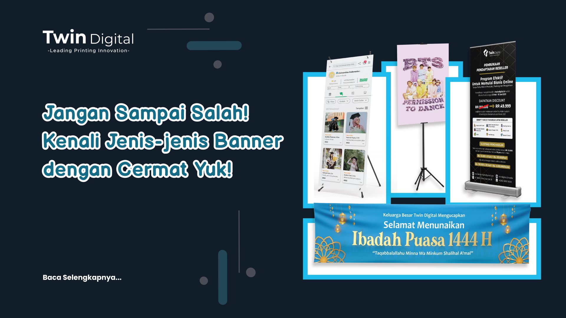 Jenis-jenis Banner Berdasarkan Bahannya! - Twindigital.co.id