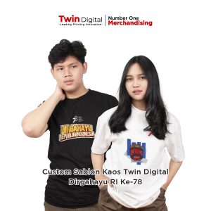 Kaos untuk Merayakan kemerdekaan 78 tahun