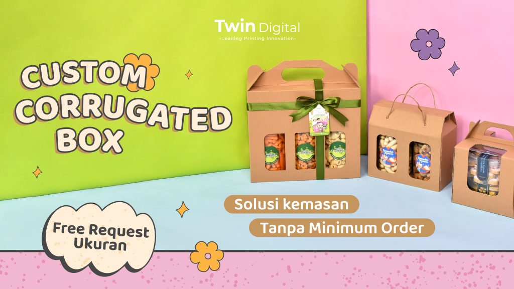 Custom Corrugated Box: Solusi Kemasan Tanpa Minimum Order